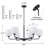 6-light Glass Globe Classic / Traditional Chandelier-768917412