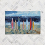Surfboards Surfboards Chenille Rug