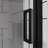 Glass Shower Door With 1/4 Inch 6Mm Tempered Clear Glass, 30" Pivot , Zinc Alloy Hinges, 90 Opening Angle, Magnetic Seal For Dry - Wet Separation Finish Door, Reversible Installation,-124069847