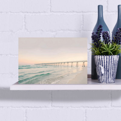 "Boardwalk", art mural contemporain abstrait