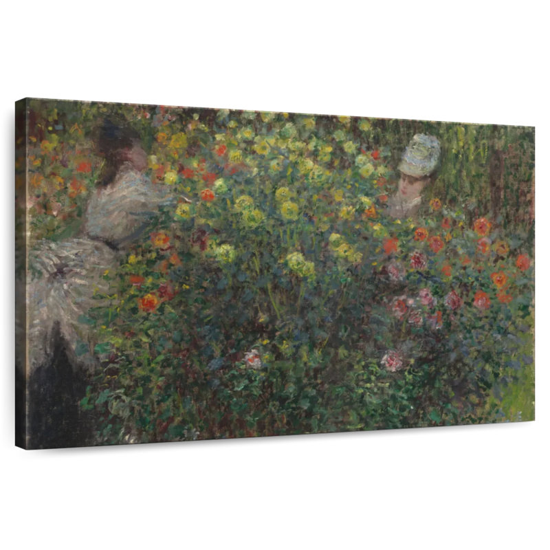 Senne Mesdames en fleurs, H 26 po x l 39 po