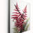 Ferns Ruby Essence I - Floral Wall Clock-99632088