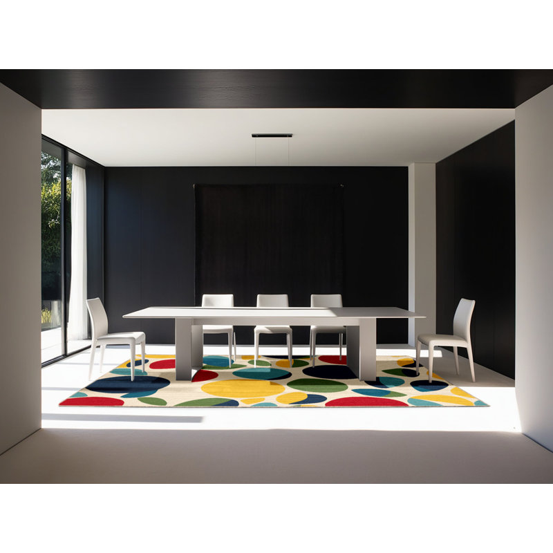 Tapis élégant Trail, Carré 5 pi