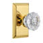 Studio Plate with Crystal Door Knob-70233017