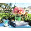 Arrangement floral roses en vase-1178180922