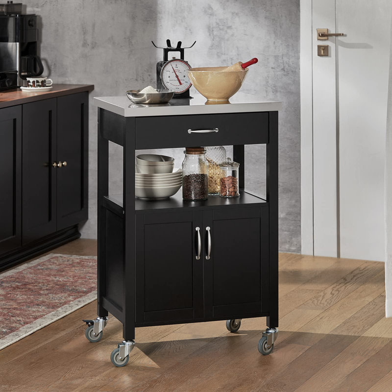 Enevold Kitchen Trolley, Black