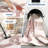 2x6 Washable Pink Runner Rug, Soft Non-Slip, Low Pile, Thin, Snake Print, Contemporary Accent Carpet for Kitchen, Hallway, Laundry.-452001374