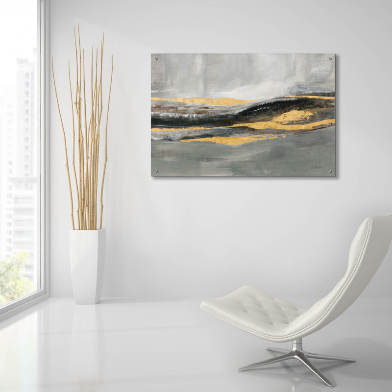  «Sparkling Snow» par Silvia Vassileva, art mural en verre acrylique, 24 po x 16 po, H 24 po x l 36 po x P 0,2 po