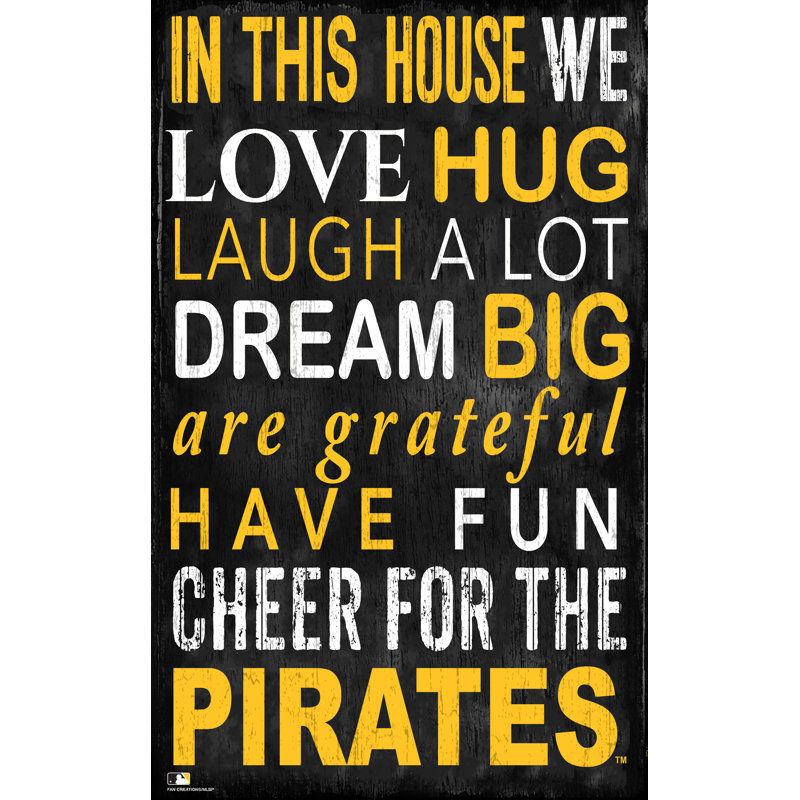« mlb team », art textuel, Pirates de Pittsburgh