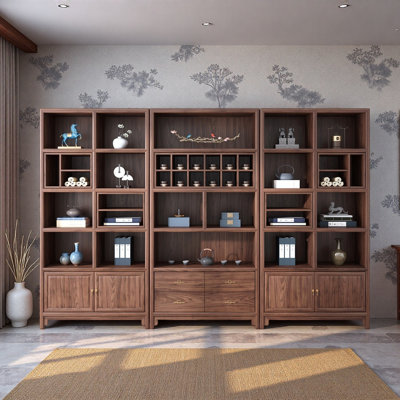 New Chinese Classic Retro Bookcase