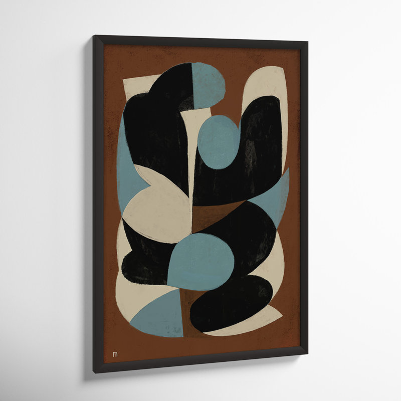 So What by StudioM, Black Framed, 38" H x 26.5" W x 1.25" D