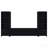 Black 3-Piece Tv Stand