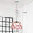 17.7-inch Single-headed Floral Pendant Light