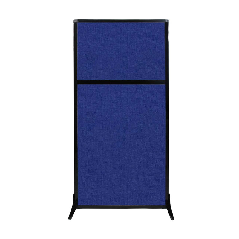 Cloison de poste de travail, Bleu royal, 33"