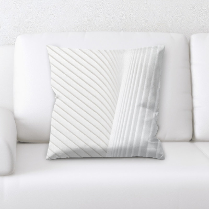 Microsuede Throw Pillow