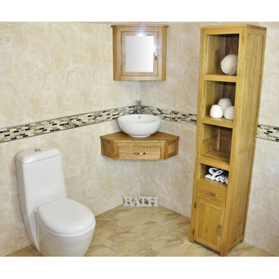 Covarrubias 550mm Single Bathroom Vanity with Vessel Ceramic Basin