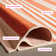 Lake Placid Hooked Orange/Beige Indoor/Outdoor Rug