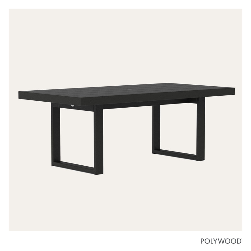 Edge Dining Table, Black