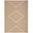 Jearlene Machine Woven / Power Loomed Beige Machine Washable Rug-602712179