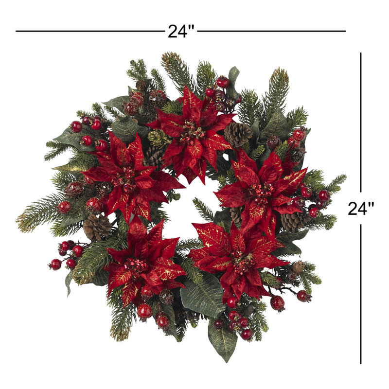 Couronne en polyester 24 po