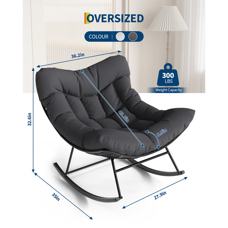 Outdoor Chair, Grey