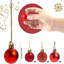 Ensemble de 24 mini-boules incassables 24 pièces-1882435562
