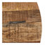 Table basse en bois et fer