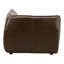 Chaise de coin en cuir Zeppelin Hickory grillé