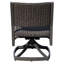 Chaise de patio pivotante