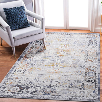 5X7 /Grey Loom & Area Rug - And Stain-, Non-Shedding For Dining Decor Collection Stain , Living Room Floors