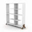 Étagère à livres à cadre ouvert en bois Furnish Home Store