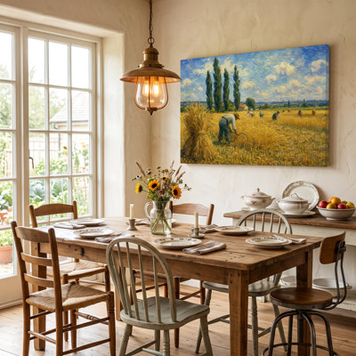 Wheat Harvest Painting - 20" x 30"