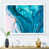 Toile blanche avec cadre photo