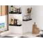  3 Piece Wall Shelf  Glass Mirrored Floating Wall Shelf