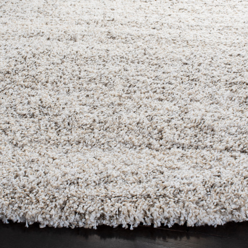 Tapis ivoire Jon-Paul, Ivory/Grey, Round 5'3"