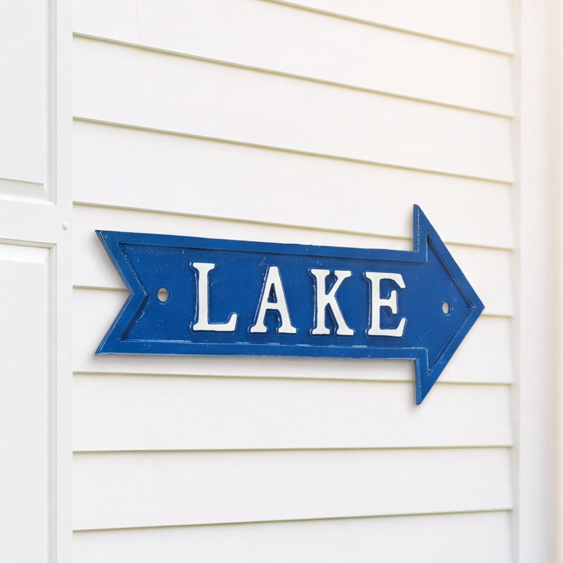 Lake Arrow Sign