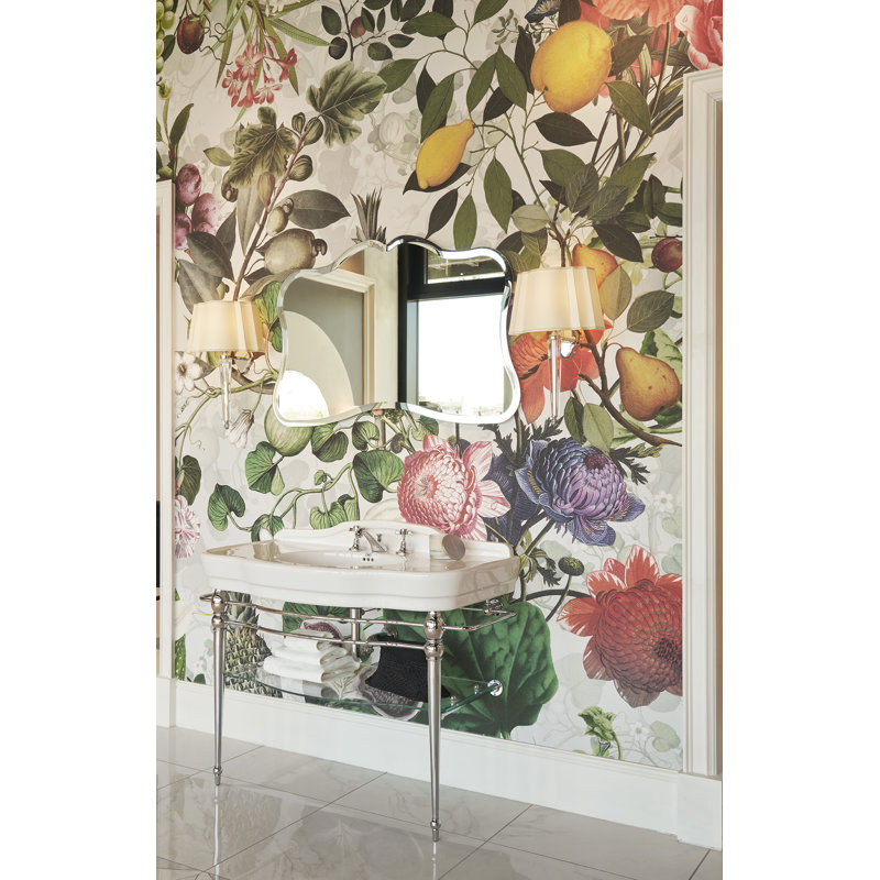 Fairy Flat Metal Beveled Wall Mirror