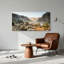 Ensemble de 1 tableau sur toile représentant un canyon désertique-129071130-129071127
