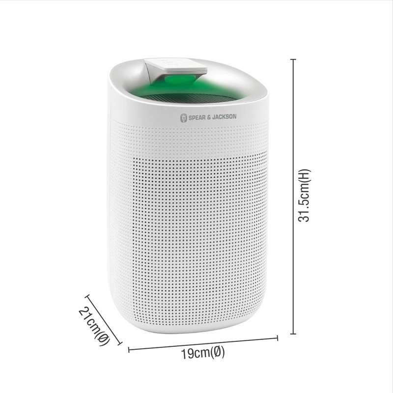 2 in 1 Dehumidifier Tabletop Air Purifier