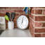 Metropolitan Metal Analog Wall Clock