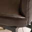 Tabouret de bar pivotant de 30,25 po de hauteur, brun