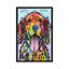 «Dog is Love», impression sur toile tendue-22930095-71540552-71540556