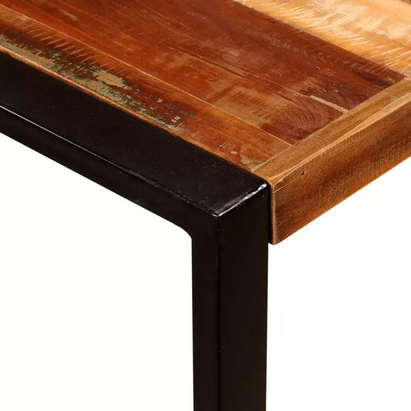 Table de salle à manger vidaXL,  H 29,9 po x L 70,87 po x l 35,4 po, Multi-couleur