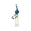 PEACOCK Iron Garden Statue