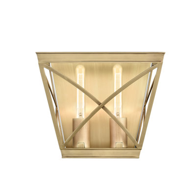 Lattice 2 - Light Flush Mounted Sconce