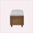 Wicksham Polyester Upholstered Storage Bench