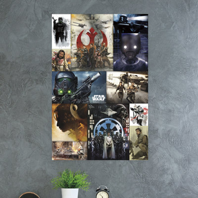 Characters Paper Print