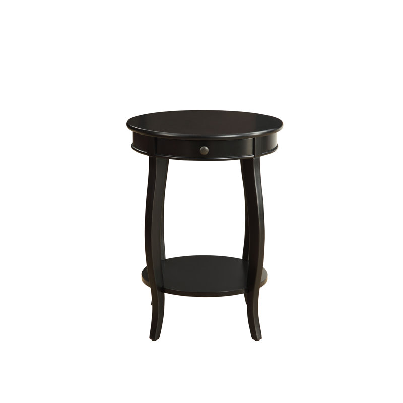 Table d'appoint Alysa, Noir