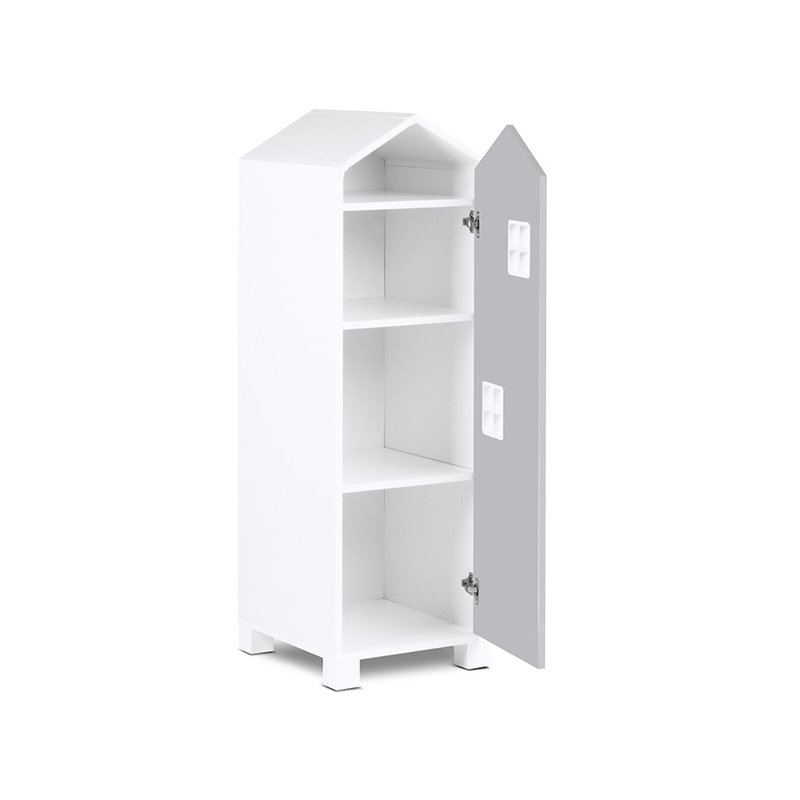 Federico 1 Door Wardrobe, Grey