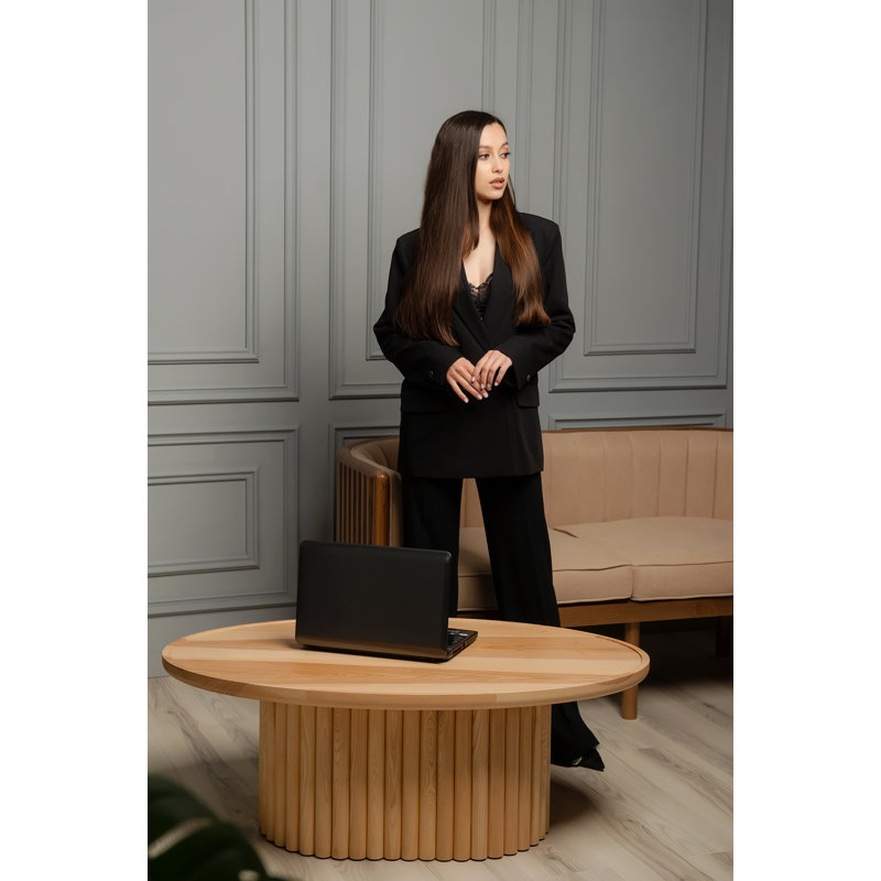 Alton Coffee Table, Matte Ash